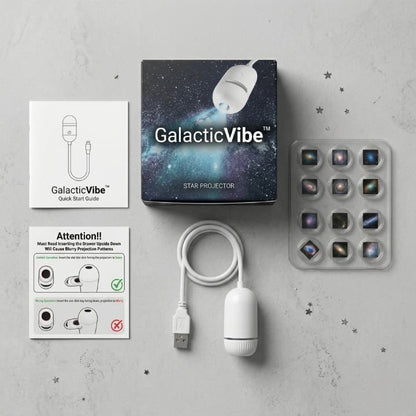 GalacticVibe™ Ambient Cosmic Galaxy Projector